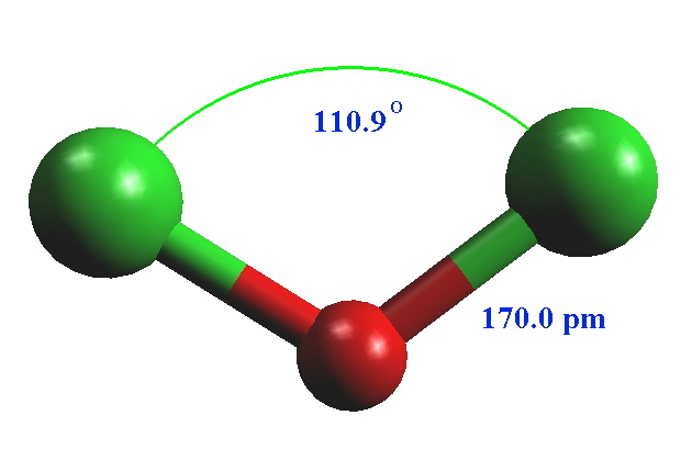 structure of Cl2O