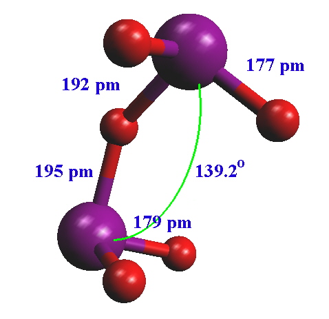 structure of I2O5