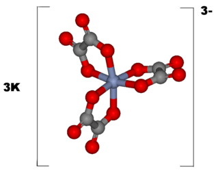 K3[Cr(ox)3] structure